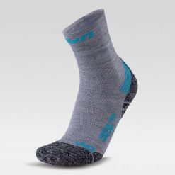 Zimowe skarpety do biegania damskie Uyn Winter Pro Run. Szare skarpety Uyn, bez wzorów. Za 89.99 zł.
