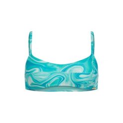 Damski biustonosz z nadrukiem Superdry. Niebieskie bielizna sportowa Superdry, xs, bez wzorów. Za 190.00 zł.