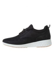 Timberland Sneakersy "Bradstreet Ultra" w kolorze czarnym rozmiar: 37,5. Czarne trampki Timberland, bez wzorów, z materiału, bez zapięcia. Za 190.18 zł.