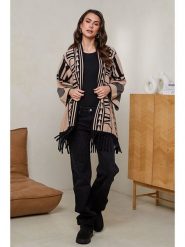 Soft Cashmere Kardigan w kolorze jasnobrązowym rozmiar: 34/36. Brązowe kardigany Soft Cashmere, bez wzorów, z kaszmiru. Za 173.99 zł.