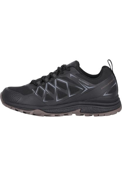 Damskie buty do chodzenia Endurance Tingst. Czarne trekkingi ENDURANCE, z materiału, trekkingowe. Za 377.50 zł.