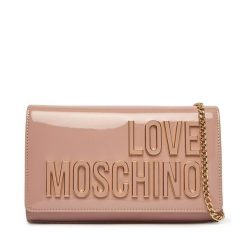 Torebka LOVE MOSCHINO. Czerwone torebki klasyczne Love Moschino, bez wzorów, bez dodatków. Za 719.99 zł.