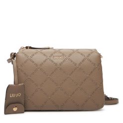 Torebka Liu Jo. Brązowe listonoszki Liu Jo, bez wzorów, bez dodatków. Za 489.99 zł.
