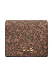 TOUS Portfel 2002379643 Brązowy. Brązowe portfele Tous, bez wzorów, ze skóry. Za 359.99 zł.