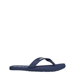 Japonki Eezay. Białe klapki Adidas, bez wzorów, bez obcasa. Za 169.50 zł.