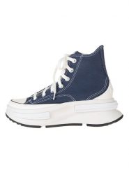 Converse Sneakersy "Run Star Legacy Hi CX" w kolorze granatowym rozmiar: 42,5. Niebieskie trampki Converse, bez wzorów, za kostkę, bez zapięcia. Za 260.35 zł.