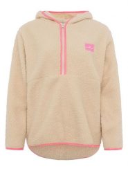 Zwillingsherz Bluza polarowa w kolorze beżowym rozmiar: L. Brązowe bluzy Zwillingsherz, l, bez wzorów, z polaru, bez kaptura. Za 170.47 zł.