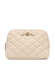 Guess Kosmetyczka PW7588 P6470 Beżowy jasny. Brązowe kufry i kosmetyczki Guess, z aplikacjami, ze skóry, bez dodatków. Za 214.99 zł.