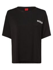 HUGO koszulka od piżamy Kobiety wiskoza czarny, M. Czarne piżamy Hugo, bez wzorów, z wiskozy, bez ramiączek. Za 209.95 zł.