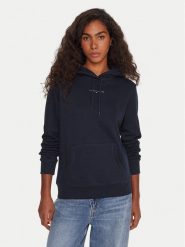 Tommy Jeans Bluza Linear DW0DW21963 Granatowy Regular Fit. Niebieskie bluzy Tommy Jeans, xl, bez wzorów, z bawełny, bez kaptura. Za 389.99 zł.