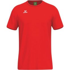 Koszulka z logo Erima TS. Czarne bluzki Erima, bez wzorów, sportowe, bez kołnierzyka, bez ramiączek. Za 157.00 zł.