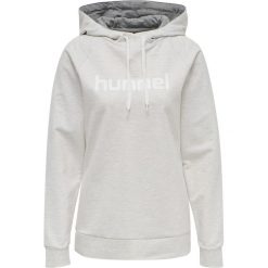 Damska bluza z kapturem Hummel Hmlgo Logo. Brązowe bluzy Hummel, l, bez wzorów, z polaru, z kapturem. Za 212.90 zł.