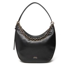 Torebka Tommy Hilfiger. Czarne torebki klasyczne TOMMY HILFIGER, bez wzorów, bez dodatków. Za 1,299.00 zł.