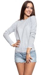 DAMSKI SWETER MUSTANG Carla C Fabricmix 1009120 2064. Szare swetry Mustang, s, bez wzorów, z koronki, bez ramiączek. W wyprzedaży za 69.99 zł.