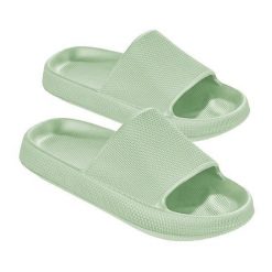 Beco Airkiss Easy damskie klapki mule - Sage Green. Brązowe klapki 47 Brand, bez wzorów, bez obcasa. Za 201.99 zł.