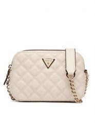 Guess Torebka HWQG96 73140 Kremowy. Białe torebki klasyczne Guess, z aplikacjami, ze skóry, bez dodatków. Za 549.99 zł.