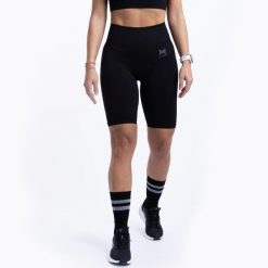 Krótkie legginsy sportowe dla kobiet Xtreme Sportswear Antracyt Czarny. Czarne legginsy XTREME, xl, bez wzorów, na fitness i siłownię. Za 99.99 zł.