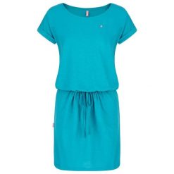 Sukienka damska Loap Bladana niebieska. Niebieskie sukienki LOOP, na lato, xs, bez wzorów, sportowe, bez kołnierzyka, bez ramiączek, sportowe. Za 148.99 zł.