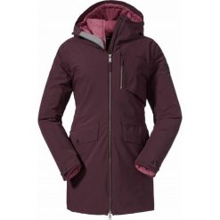 Płaszcz zimowy damski Schöffel 3in1 Parka Moskau. Czerwone parki Schöffel, na jesień, xs, z materiału, klasyczne, z kapturem. Za 771.49 zł.