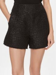 Bruuns Bazaar Szorty materiałowe BBW3745 Czarny Regular Fit. Czarne szorty Bruuns Bazaar, bez wzorów, z materiału. Za 289.99 zł.