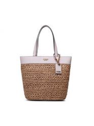 Torebka Guess. Brązowe torebki klasyczne Guess, z aplikacjami, bez dodatków. Za 349.99 zł.