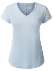 Dare 2b Koszulka sportowa "Vigilant Tee" w kolorze błękitnym rozmiar: 42. Niebieskie koszulki sportowe Dare 2b, bez wzorów, z materiału, bez ramiączek, outdoorowe. Za 74.46 zł.