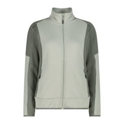 Damska bluza dresowa CMP Grid Tech Thermal. Białe bluzy sportowe CMP, bez wzorów, z dresówki, z kapturem. Za 253.00 zł.