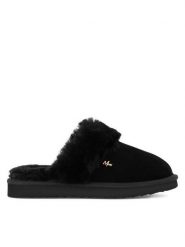 MEXX Kapcie MICH2003643W Czarny. Czarne obuwie domowe Mexx, bez wzorów, ze skóry, bez zapięcia. Za 219.99 zł.