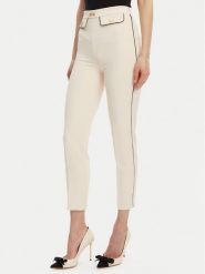 Elisabetta Franchi Spodnie materiałowe PA-T71-51E2-V360 Écru Regular Fit. Spodnie materiałowe Elisabetta Franchi, bez wzorów, z materiału. Za 1,039.00 zł.