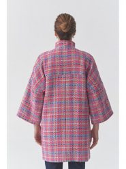 TATUUM Płaszcz przejściowy "Morwi" w kolorze jasnoróżowo-błękitnym rozmiar: L. Niebieskie płaszcze Tatuum, l, bez wzorów, bez kaptura. Za 480.90 zł.