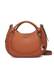 Guess Torebka Tatum HWNG96 67060 Brązowy. Brązowe torebki klasyczne Guess, z aplikacjami, ze skóry, bez dodatków. Za 679.99 zł.