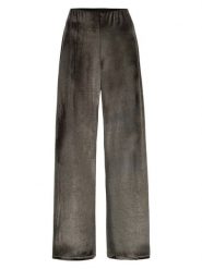 Herrlicher Spodnie w kolorze ciemnobrązowym rozmiar: L. Brązowe spodnie materiałowe Herrlicher, l, bez wzorów, z materiału, z podwyższonym stanem. Za 168.45 zł.