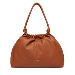 Torebka Tommy Hilfiger. Brązowe torebki klasyczne TOMMY HILFIGER, bez wzorów, bez dodatków. Za 1,099.00 zł.