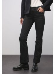 Street One Dżinsy - Bootcut fit - w kolorze czarnym rozmiar: W31/L30. Czarne jeansy Street One, l, bez wzorów, z podwyższonym stanem. Za 174.84 zł.