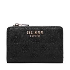 Portfel Guess. Czarne portfele Guess, z aplikacjami. Za 264.99 zł.