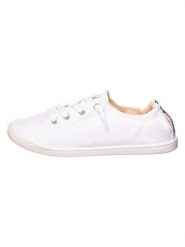 Roxy Sneakersy "Bayshore III" w kolorze białym rozmiar: 40,5. Białe trampki Roxy, bez wzorów, bez zapięcia. Za 124.95 zł.