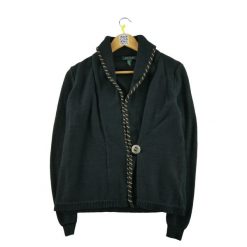 Second life - Kobiety Czarny Kamizelki Lniane - Stan dobry. Czarne kamizelki RALPH LAUREN, bez wzorów, bez kaptura. Za 153.32 zł.