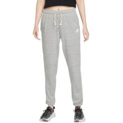 Damska Odzież Sportowa Vintage Gym Jogging Bottoms. Szara spodnie sportowe Nike, bez wzorów, do biegania. Za 252.99 zł.