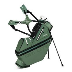 Big Max Dri Lite Hybrid Tour 2 wodoodporna torba golfowa torba stojąca oliw. Zielone torby na ramię BIG MAX, bez wzorów, z materiału, eleganckie, na ramię, duże, bez dodatków. Za 1,106.63 zł.