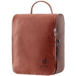 Kosmetyczka turystyczna Deuter Wash Center II - raisin/caspia. Czerwone kufry i kosmetyczki Deuter, bez wzorów, bez dodatków. Za 188.99 zł.