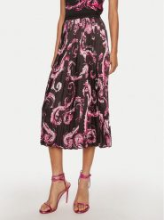 Versace Jeans Couture Spódnica plisowana 77HAE8A5 Czarny Regular Fit. Czarne spódnice Versace Jeans Couture, bez wzorów, z jeansu, plisowane. Za 1,319.00 zł.
