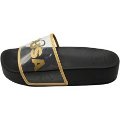 Klapki DC Shoes Dc Slide Platform Se, Kobiety. Czarne klapki DC Shoes, bez wzorów, bez obcasa. Za 148.25 zł.