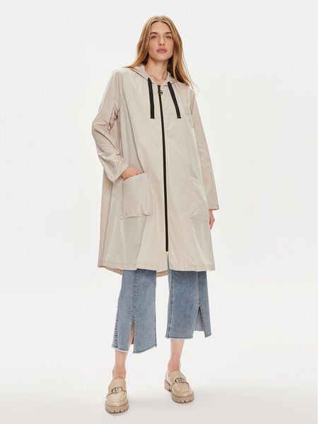 Joseph Ribkoff Płaszcz przejściowy 241068 Beżowy Regular Fit. Brązowe płaszcze Joseph Ribkoff, bez wzorów, z syntetyku, bez kaptura. Za 899.99 zł.