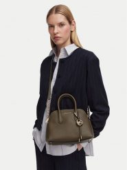 MICHAEL Michael Kors Torebka 30T6GX4S2L Khaki. Brązowe torebki klasyczne MICHAEL Michael Kors, bez wzorów, ze skóry, bez dodatków. Za 1,172.99 zł.