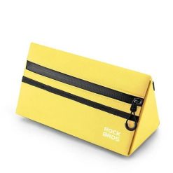 Torba na kierownicę rowerową etui do przechowywania. Zielone torby na ramię ROCKBROS, bez wzorów, z materiału, biznesowe, duże, bez dodatków. Za 79.60 zł.