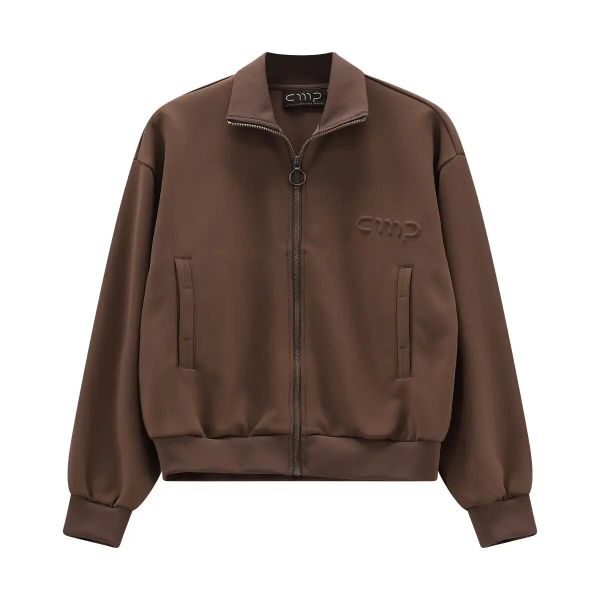 Damska bluza dresowa CMP. Brązowe bluzy CMP, m, bez wzorów, z dresówki, bez kaptura. Za 314.00 zł.