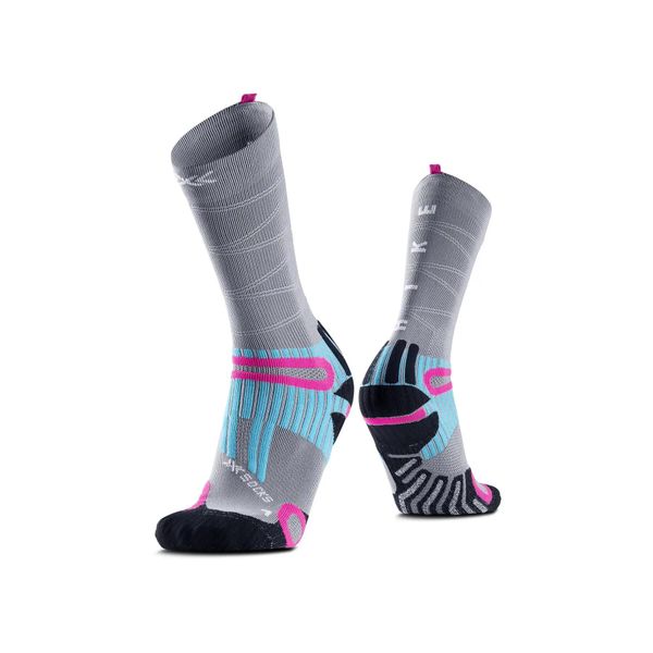Skarpetki X-Socks Anatomix Crew. Zielone skarpety X Socks, bez wzorów. Za 214.00 zł.
