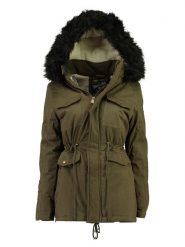 Geographical Norway Parka "Celeste" w kolorze oliwkowym rozmiar: M. Brązowe parki Geographical Norway, m, bez kaptura. Za 281.76 zł.