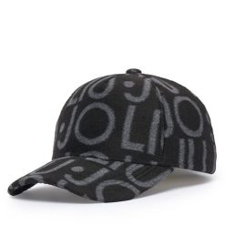 Czapka z daszkiem Liu Jo. Czarne czapki Liu Jo, bez wzorów. Za 199.99 zł.