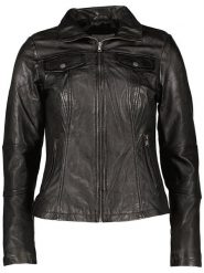 7eleven Skórzana kurtka "Peru" w kolorze czarnym rozmiar: 48. Czarne kurtki 7eleven, bez wzorów, ze skóry, bez kaptura. Za 434.99 zł.